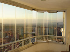 katlanır cam balkon