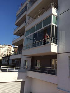 Katlanır Cam Balkon Sistemleri Ankara